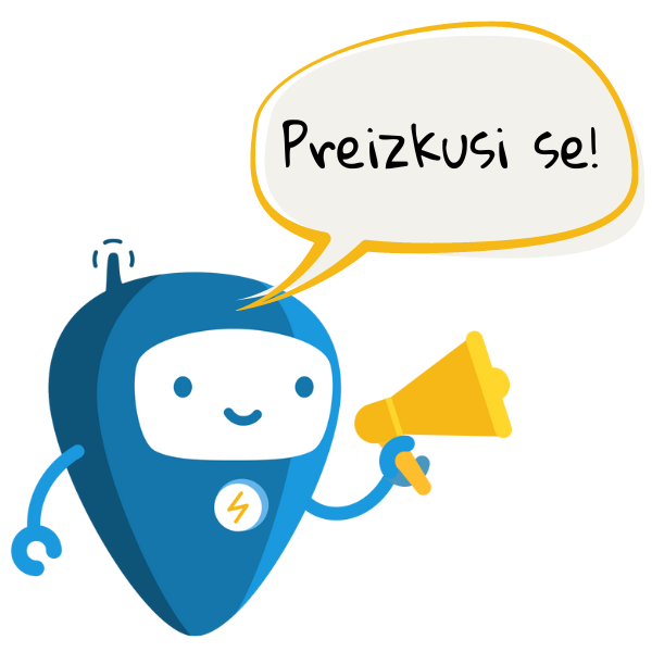 Vsu sklopi Preizkusi se!